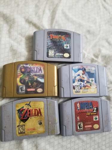 Juegos N64 Zelda, Turok2, All Star , Varios