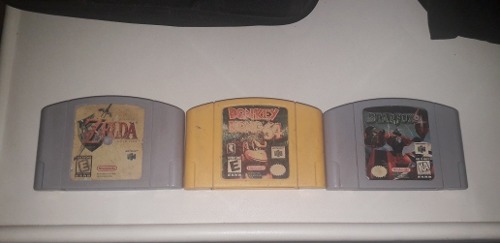 Juegos Nintendo 64. Zelda Ocarina, Donkey Kong, Starfox 64