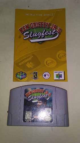Ken Griffey Jr Nintendo 64 Con Manual. 5v