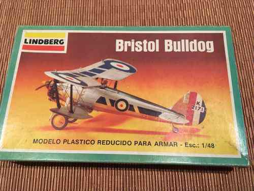 Modelismo Avion Bristol Bulldog Escala 1/48 Lindberg 7
