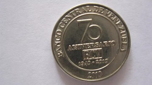 Moneda Colección Aniversaria Bs. 50 De 