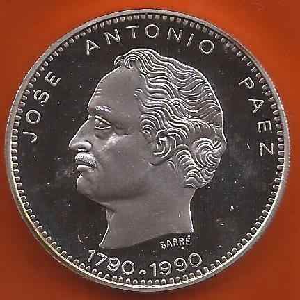 Moneda Conmemorativa De Paez, Plata 31,1 Gr En Estuche