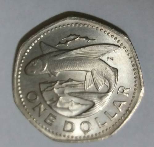 Moneda De Barbados Para Colec Ion De 