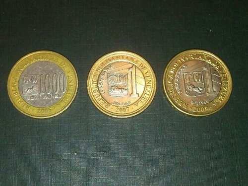 Monedas Borde Dorado 