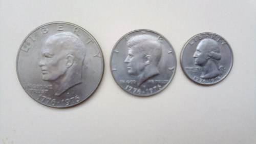 Monedas De Colección Bicentenario Estados Unidos Nikel