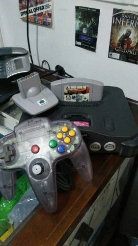 Nintendo 64 + 1 Control + 2 Juegos