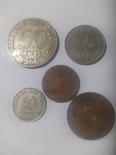 Trinidad Y Tobago Set 05 Monedas 