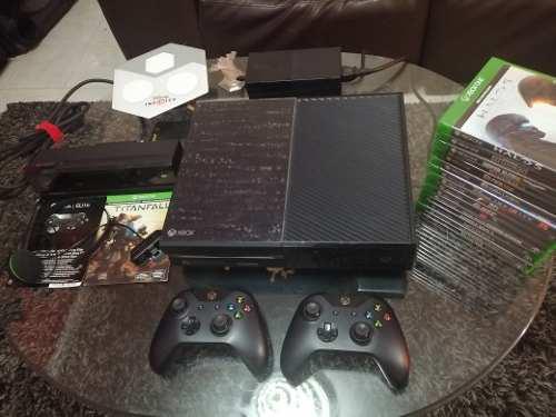 Xbox One,como Nuevo,full Equipo, 15 Juego, 2 Controles Kinet