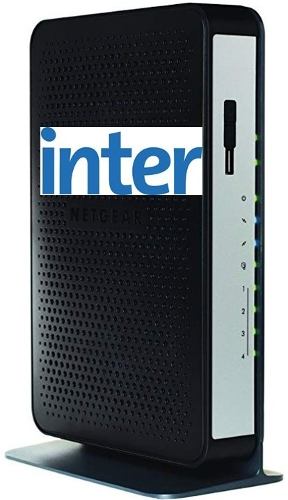 Cable Modem Inter Netuno Router Wifi Netgear Cg Wifi