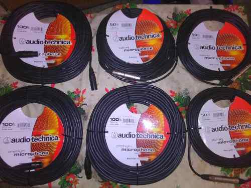 Cables Audio Technica Profesional