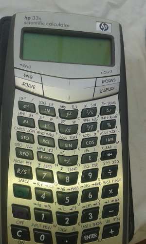 Calculadora Scientific Hp-33s / Hp-50g.