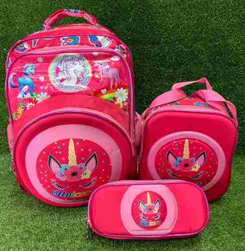 Combos Morral Unicornio Sofía Minie Princesas Cars Avengers