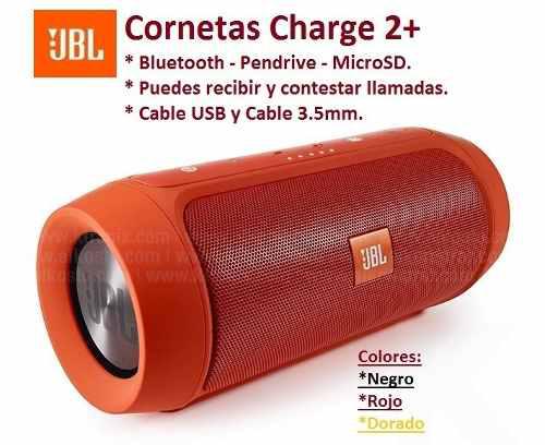 Corneta Jbl Charge2+ Inalambrica (15vrds)