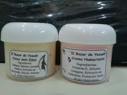 Crema Antiedad + Humectante Colageno/elastina Combo