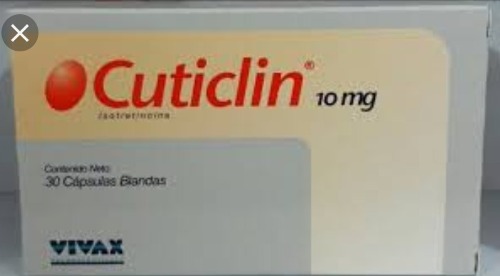 Cuticlin 10 Mg Original Nuevas Caja De 30 Capsvence 