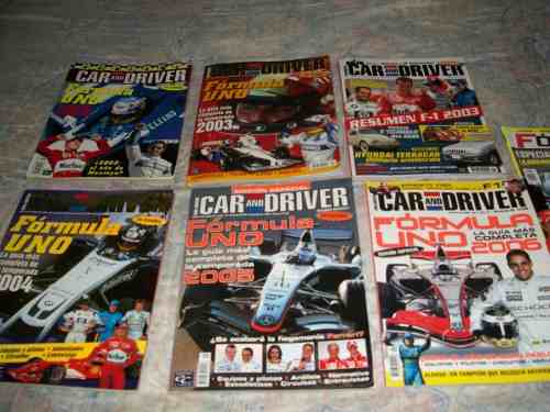 F1 Clásicos Edición Especial Revista Car And Driver 300$