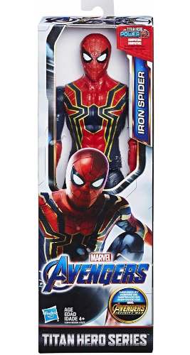 Figura Iron Spider 30 Cm Articulado Avengers End Game