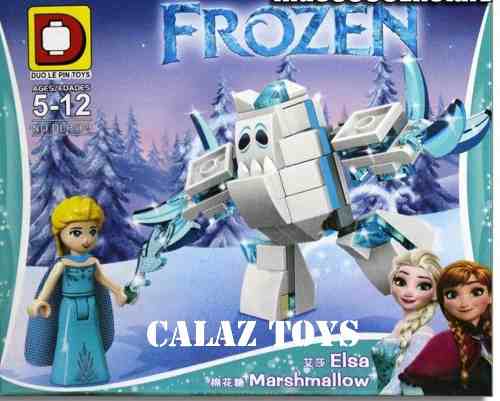 Figuras Armables Lego Frozen Anna Y Elsa