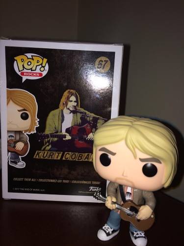 Funko Muñecos Pop Rock Personajes Curt Cobain Y Fallout