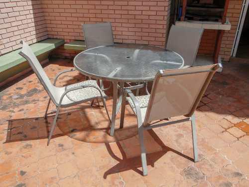 Juego De Comedor Para Exteriores Para 4 Jardin Terraza