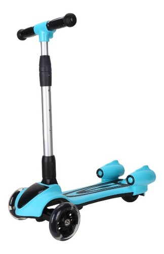 Monopatin Scooter Espacial Con Luces Led Y Bluetooh