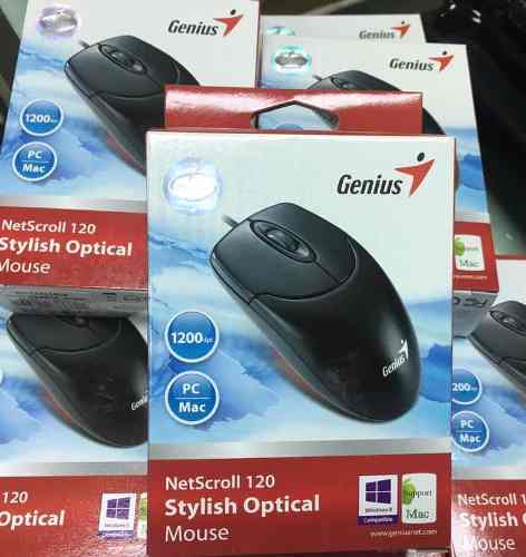 Mouse Genius Netscroll 120 Óptico Ps2 $6