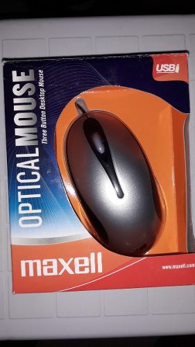 Mouse Maxell Usb Optical Nuevo