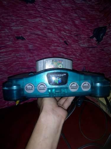 Nintendo 64 In Cluye Un Juego Mas Un Control 100 Operativa