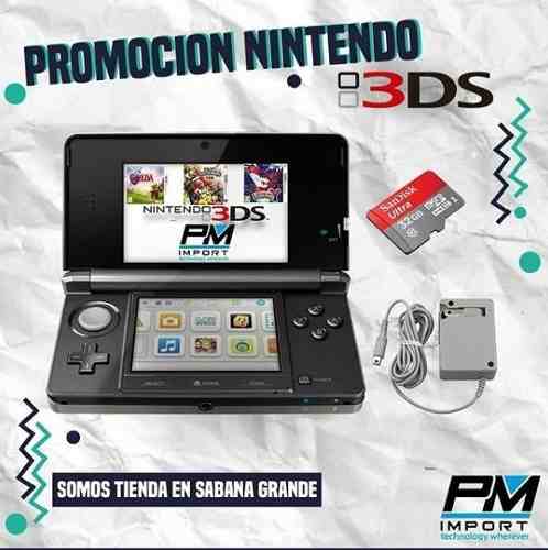 Promocion De Nintendo 3ds Con Juegos Incluidos