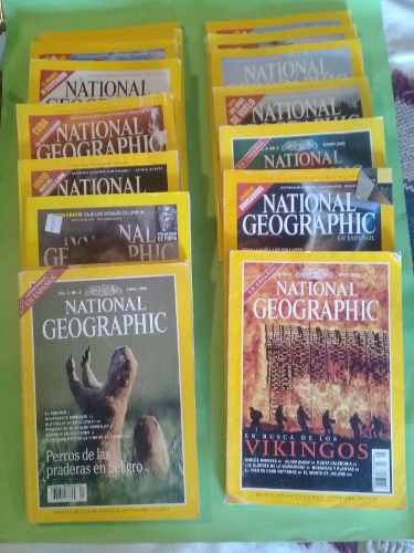 Revistas National Geographic 14 Ejemplares