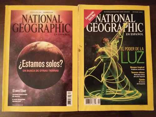 Revistas National Geographic 2unidades