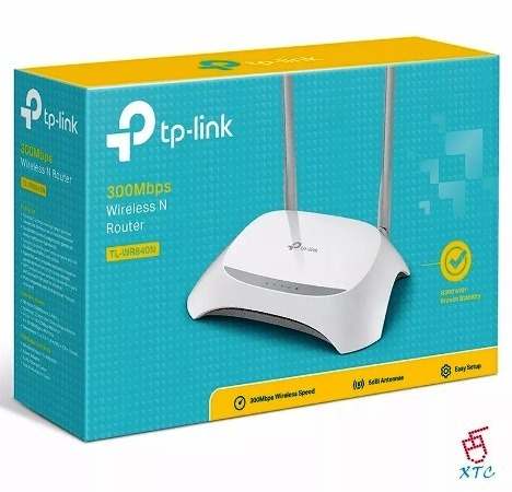 Router Inalambrico Tp Link 300mpbs Tl-wr840n 2 Antenas Wifi