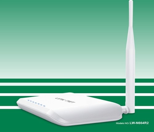 Router Inalambrico Wifi 150m 1 Antena 5dbi Lw-n664r2 A384