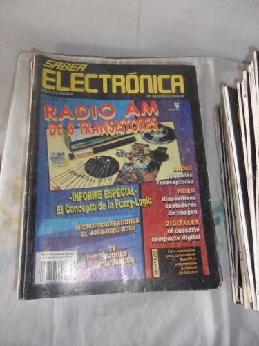 Vendo Coleccion De Revista Saber Electronica 45 Tomos