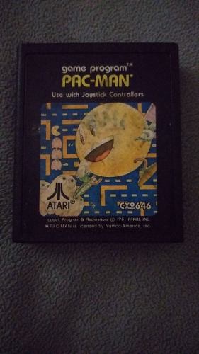 Atari  + Pacman + 4 Juegos + Cargador Atari