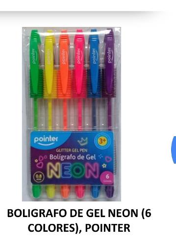 Bolígrafos De Gel Neón