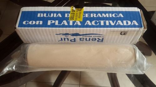 Bujia De Ceramica Con Plata Activada Rena Pur