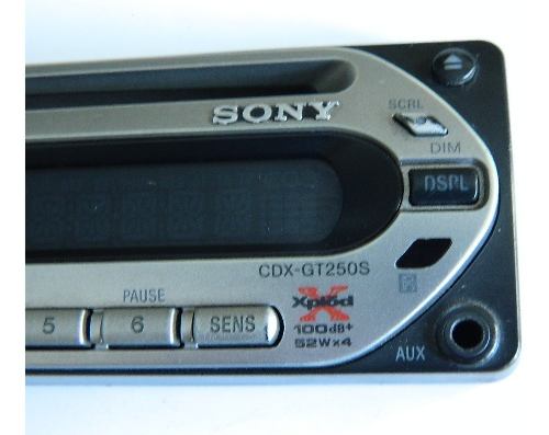 Careta Reproductor Sony Gt250s