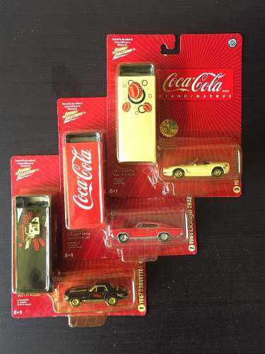 Carros Coca Cola Johnny Lightning 1:64