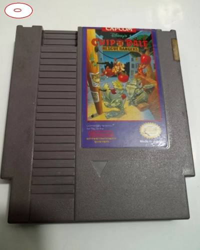 Chip And Dale Rescue Ranger Video Juego De Nintendo Nes