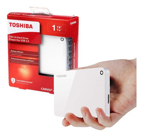 Disco Duro Externo Toshiba 1tb Portatil Usb 3.0 + Estuche