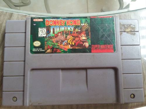 Juego Super Nes Donkey Kong Country