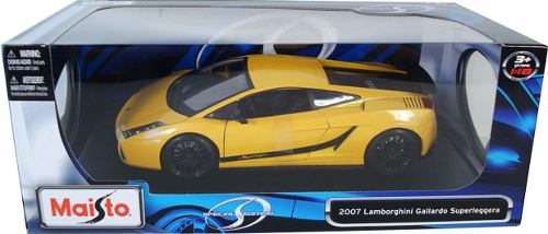 Lamborghini Gallardo Superleggera .amarillo Maisto 1/18