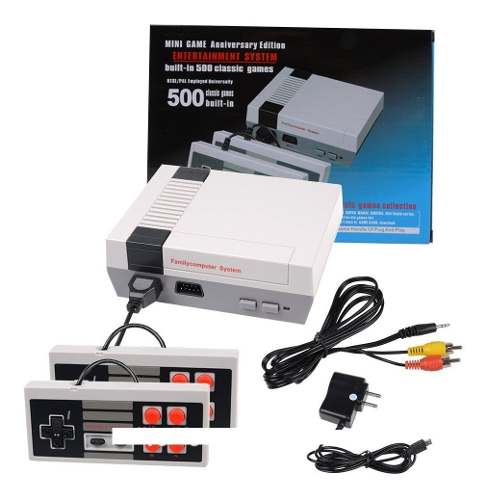 Mini Consola Nintendo Juegos Incluidos Vintage Retro