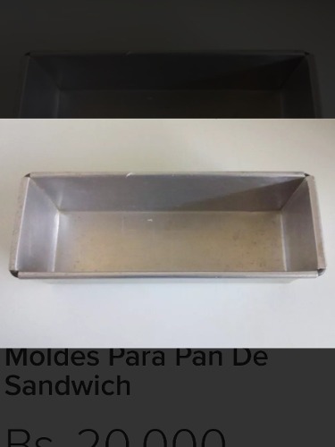 Moldes Para Pan De Sandwich 37x10x10