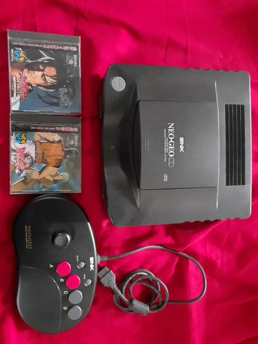 Neo Geo Cd Consola Mas 2 Juegos