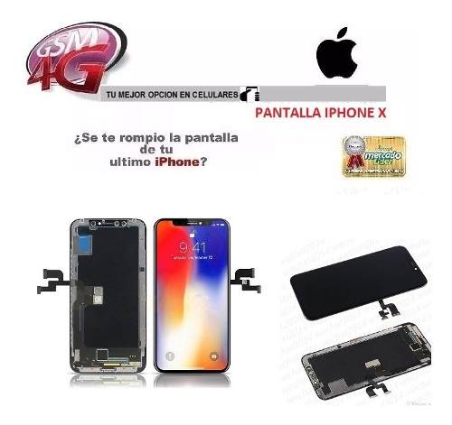 Pantalla iPhone X (oled) +tienda Fisica + Instalacion