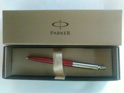 Parker Jotter Rojo - Tinta Azul - Nuevo