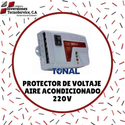 Protector De Voltaje Tonal A/a 220v Con Bornera