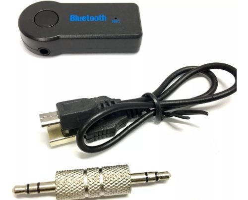 Receptor Audio Bluetooth Auxiliar Para Reproductor De Carro